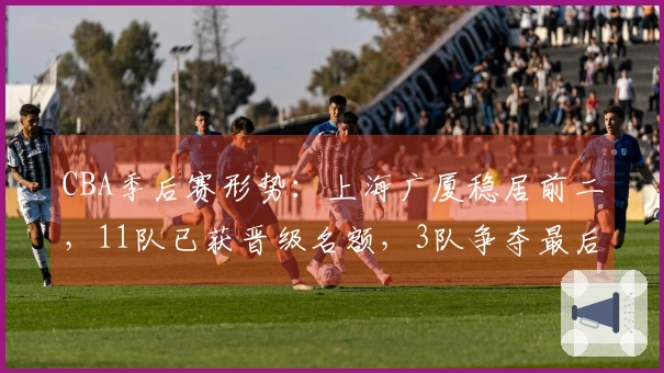 CBA季后赛形势：上海广厦稳居前二，11队已获晋级名额，3队争夺最后一个席次